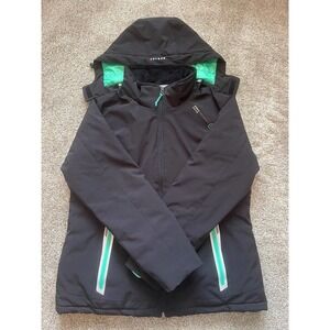 Free Country Men’s Puffer Jacket Full Zip Soft Shell Winter Coat Size Large